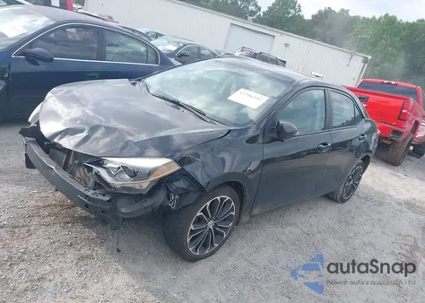 2015 Toyota Corolla S Premium from USA, damaged, VIN 2T1BURHE2FC348978